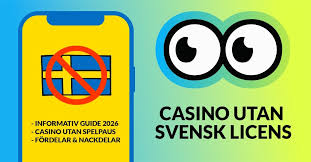 Casinon utan Svensk Licens - En Omfattande Guide